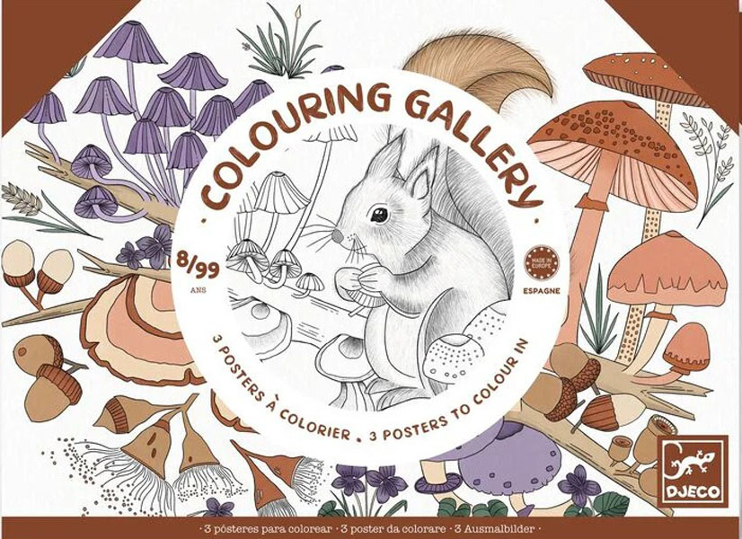 Kreativni set za bojenje PRIRODA 