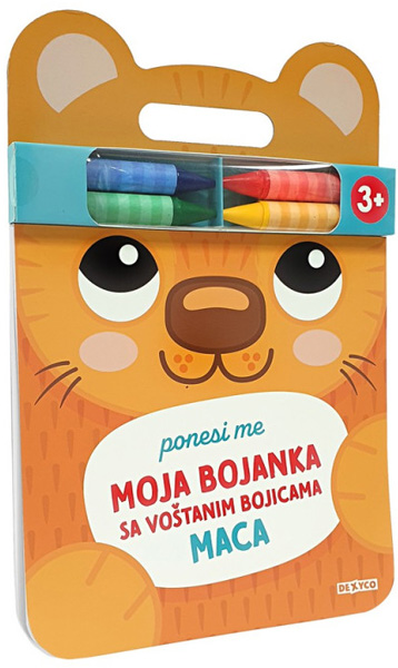 PONESI ME. MOJA BOJANKA SA VOŠTANIM BOJAMA -MACA 