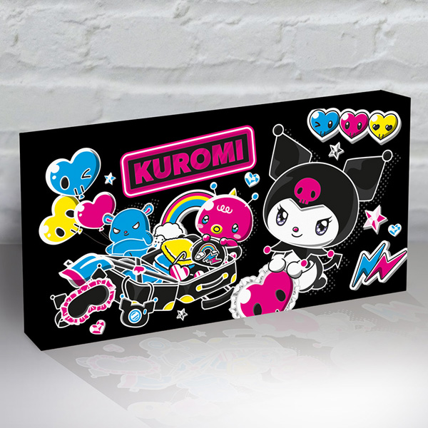 Dekorativno LED platno KUROMI 