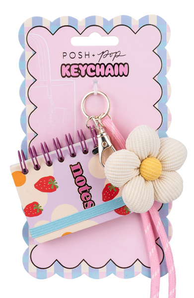 Privezak za ključeve i notes BELA RADA 7X5,5cm 