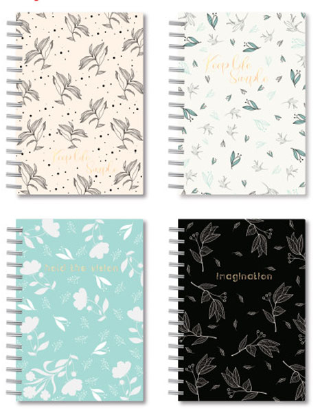 SVESKA SA SPIRALOM A6 80 LISTA 10.5X15CM 