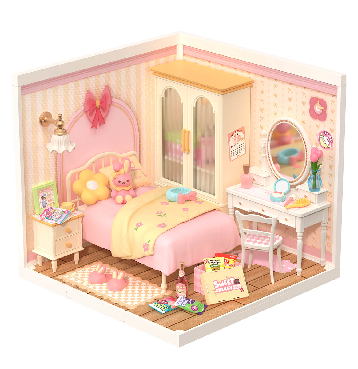 Maketa za slaganje SPAVAĆA SOBA - Super Creator 