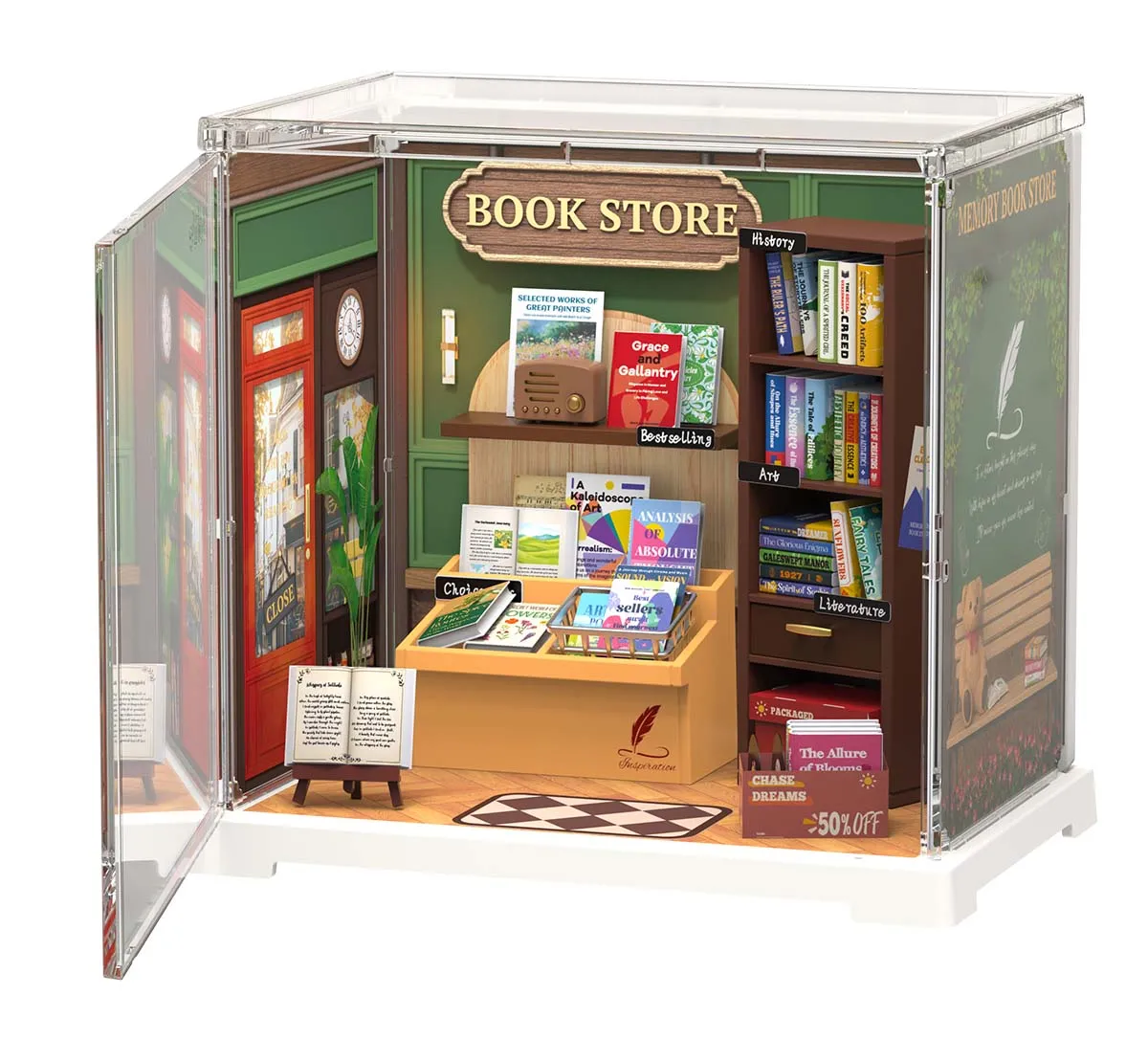 Maketa za slaganje KNJIŽARA - Mini Super Creator 