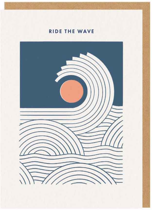 Čestitka Ride That Wave 
