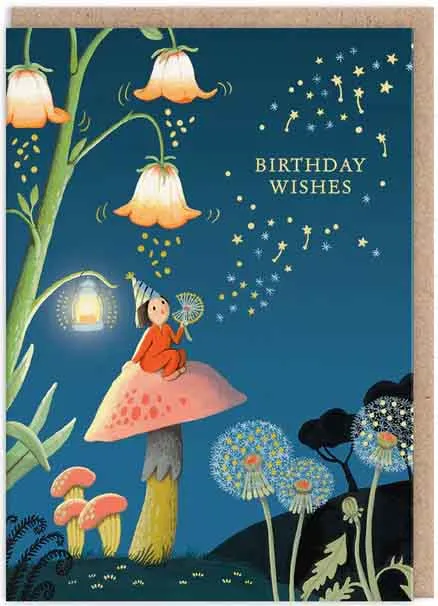 Čestitka Dandelion Night 