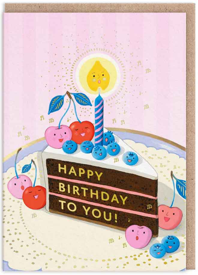 Čestitka Berry Serenade 