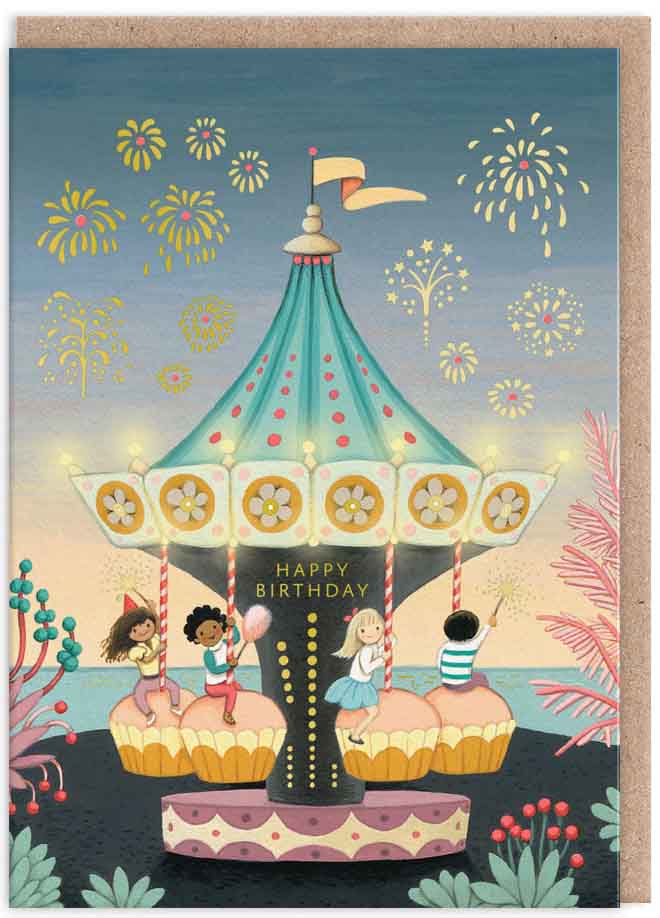 Čestitka Carousel 