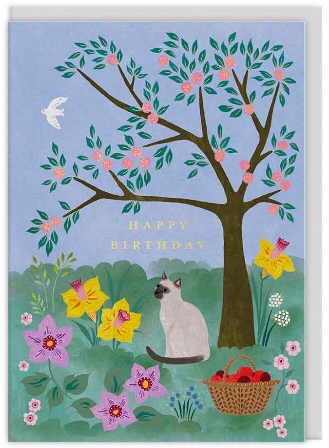 Čestitka Garden Kitty 