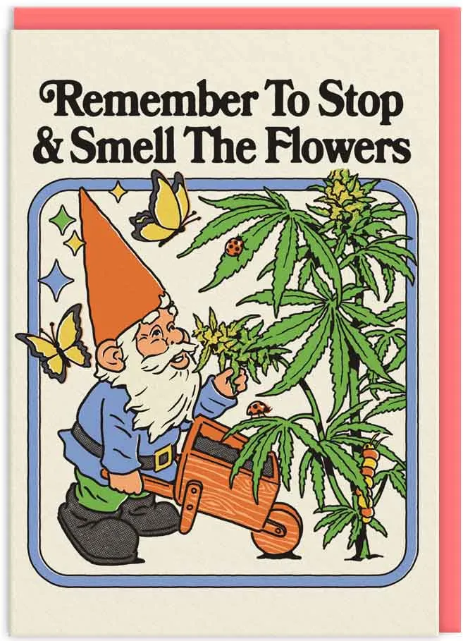 Čestitka Smell The Flowers 