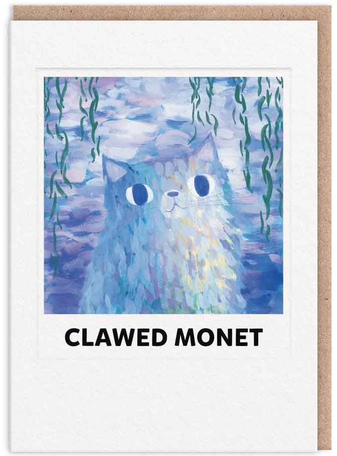 Čestitka Clawed Monet 