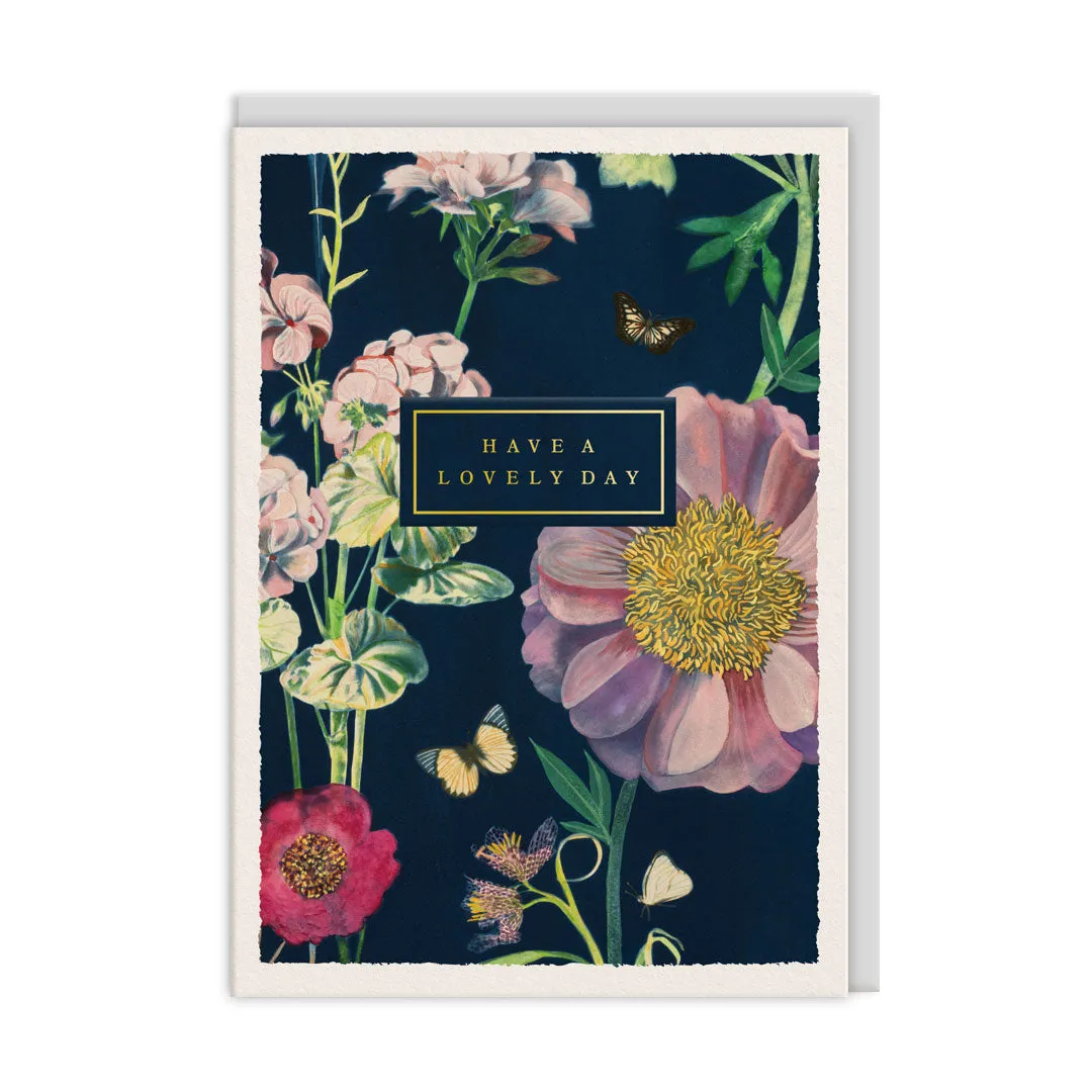 Rođendanska čestitka 15x11 - Lovely Day Dahlias 