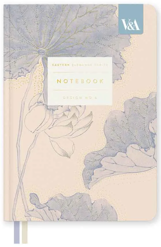 Notes B6 tvrde korice - Water Lillies 