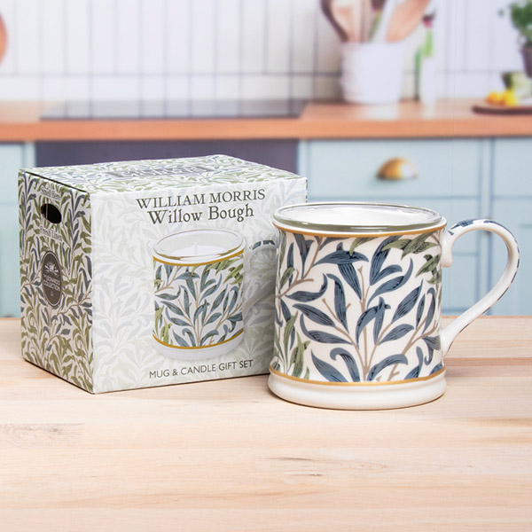 Poklon set sveća i šolja WILLOW BOUGH 