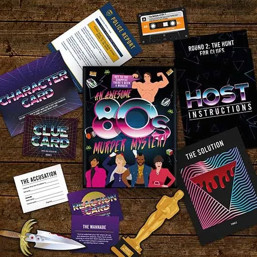 Društvena igra  An 80s Murder Mystery 