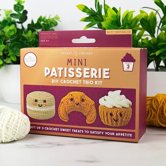 Kreativni set za heklanje Mini Patisserie 