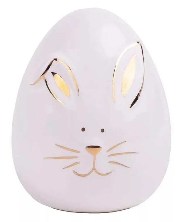 Uskršnji porcelanski zeka JAJE 8cm 