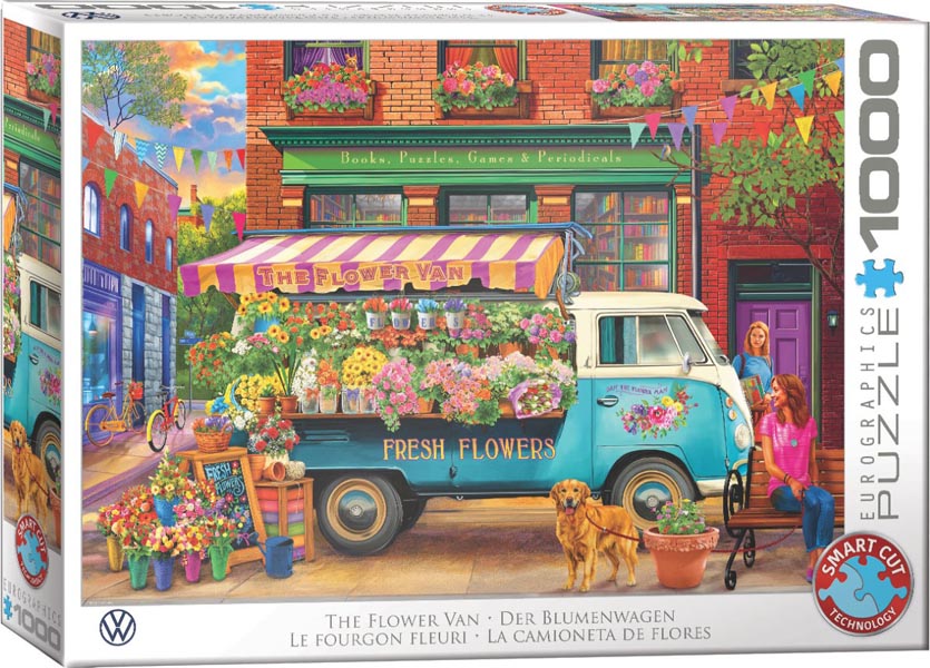 Puzzle VW - The Flower Van 1000kom 