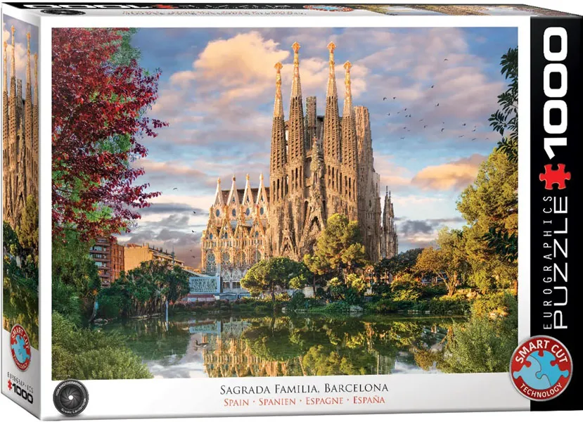 Puzzle Sagrada Familia, Barcelona 1000kom 