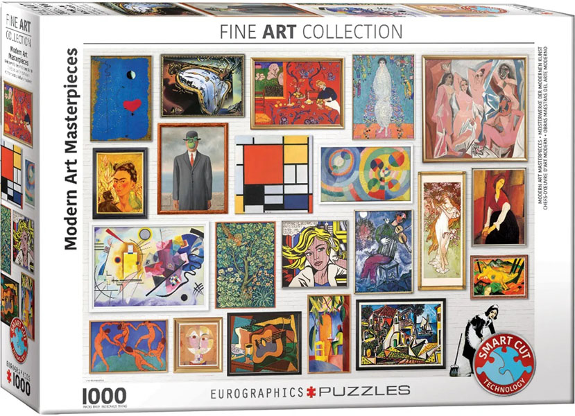 Puzzle Modern Fine Art Masterpieces 1000kom 