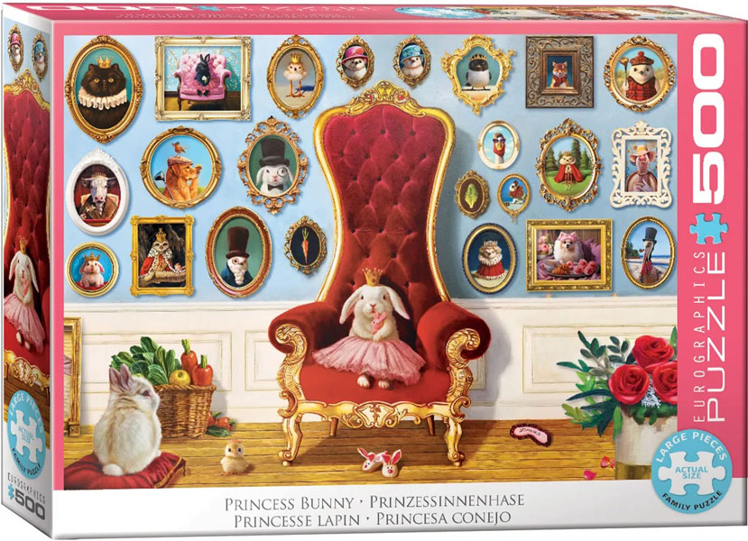 Puzzle Princess Bunny-Lucia Heffernan 500 kom 