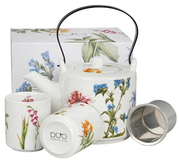 Čajnik sa dve šolje COLORS OF NATURE 