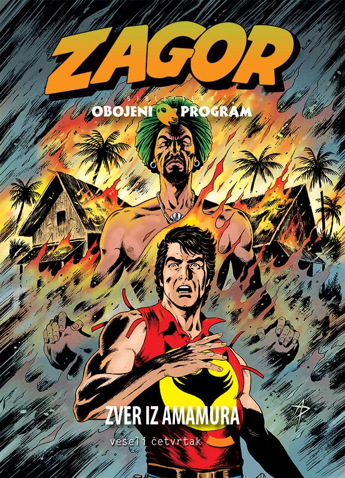 ZAGOR - OBOJENI PROGRAM 96 Zver iz Amamura 