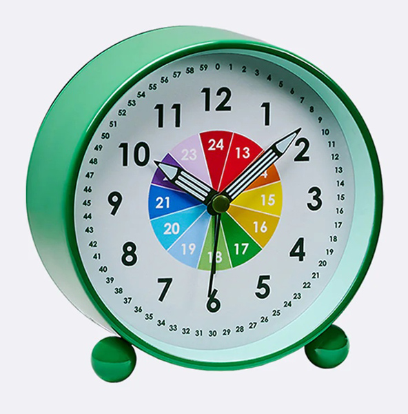 Stoni dečiji sat ZELENI 