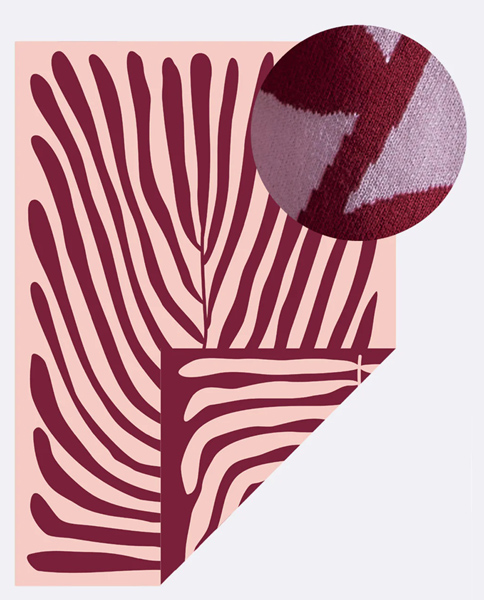 Ćebe sa dva lica JESENJI LIST 140x200cm 