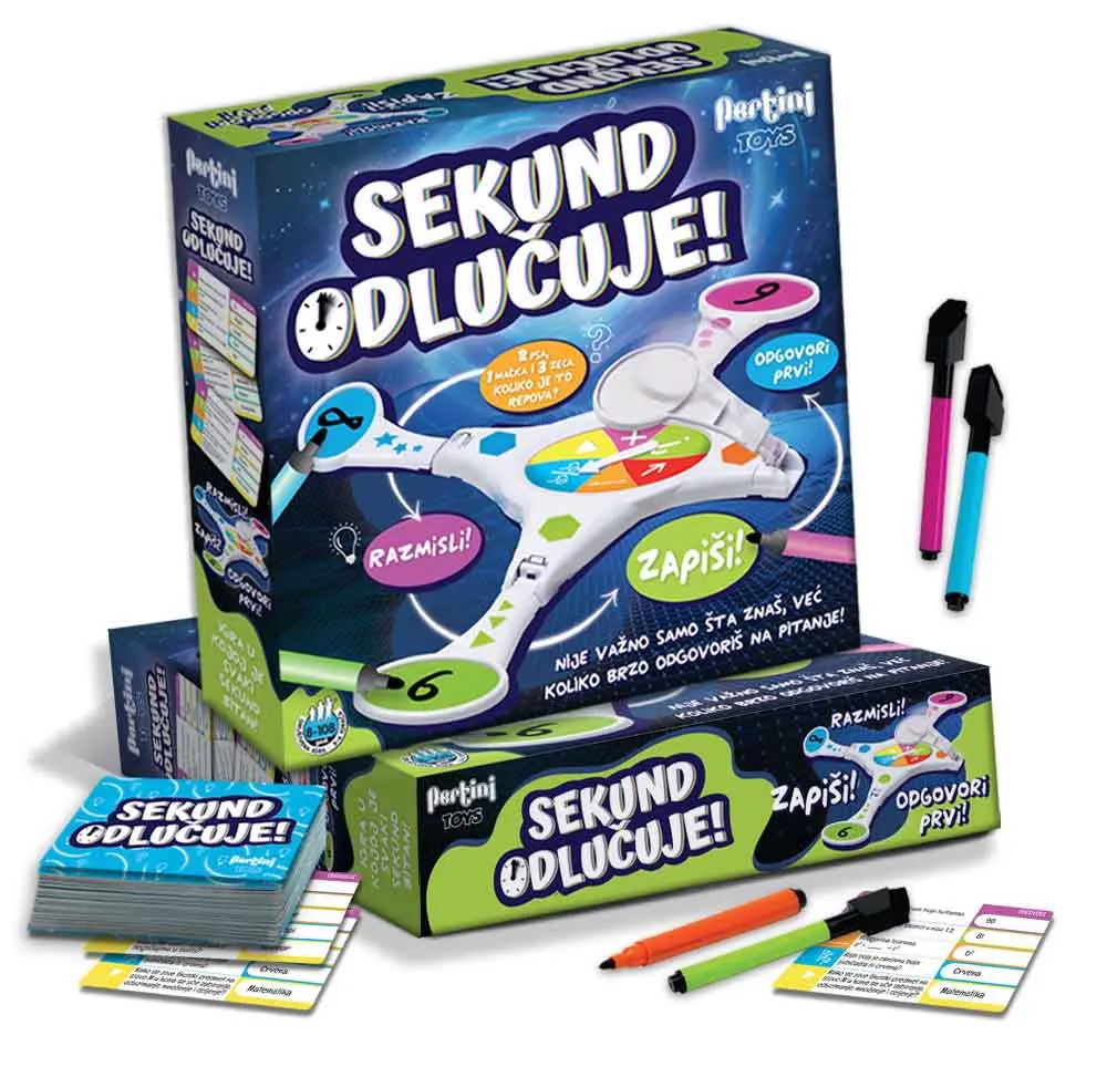 Društvena igra SEKUND ODLUČUJE 