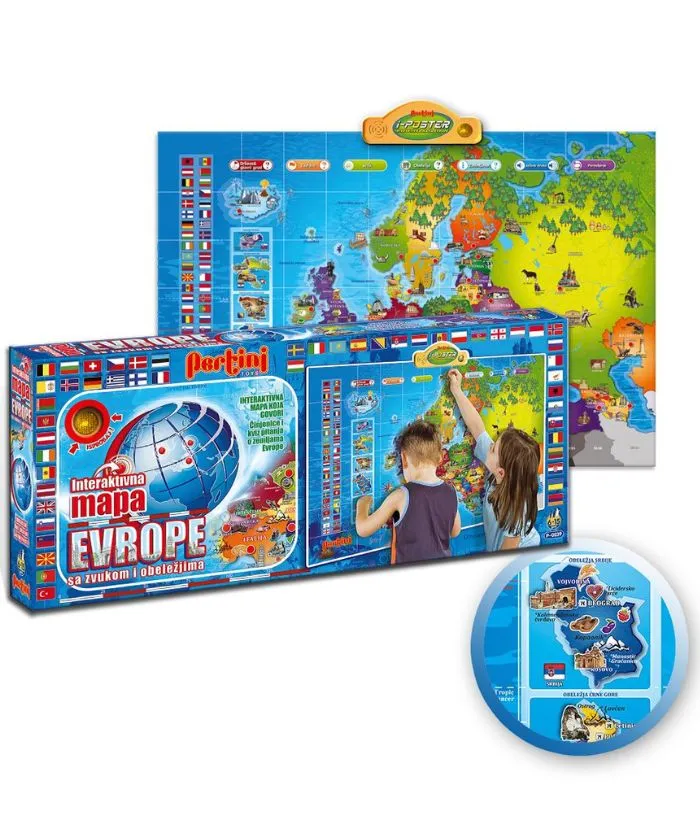 Elektronska mapa SRBIJA 