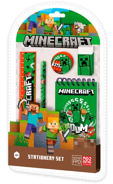 Školski set za pisanje MINECRAFT 
