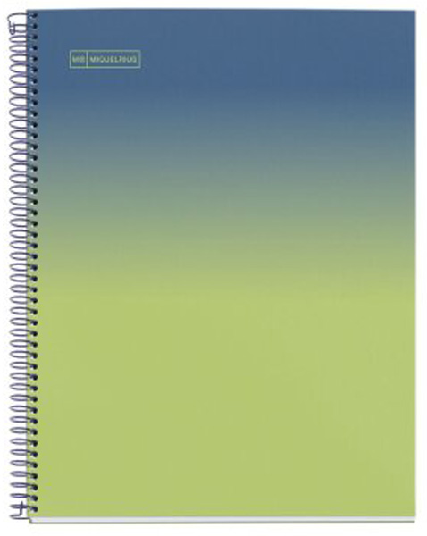 MIQUELRIUS notes A4 GRADIENT AZUL&LIMON 