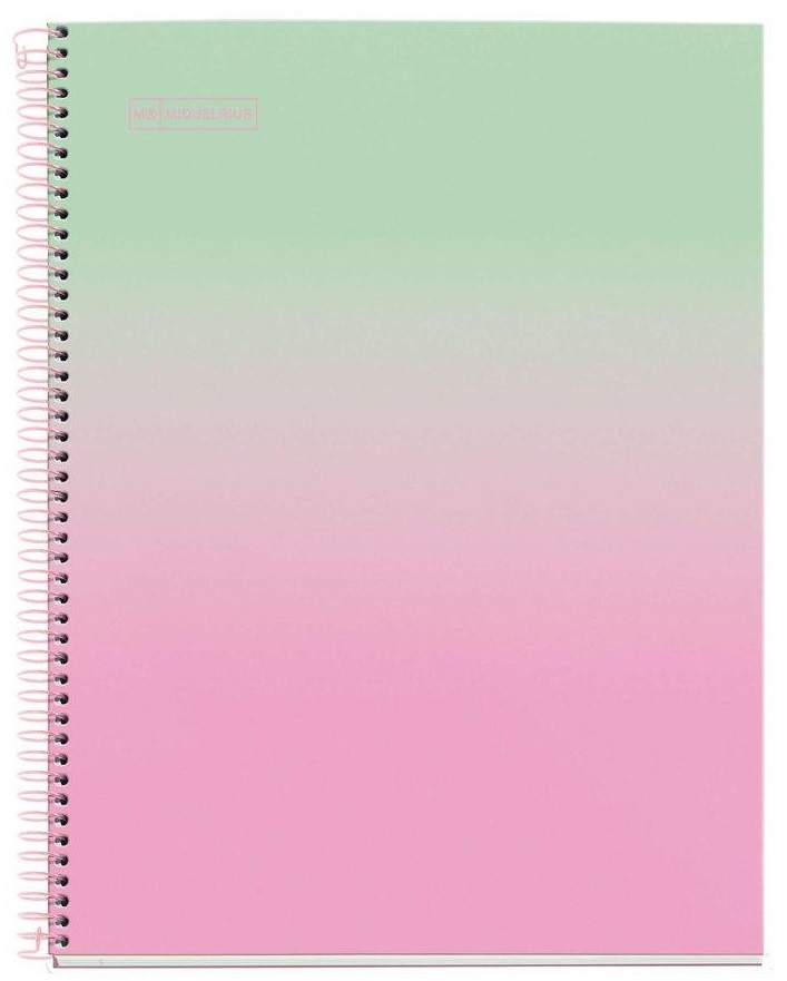 MIQUELRIUS notes  A4 GRADIENT ROSA & MINT 