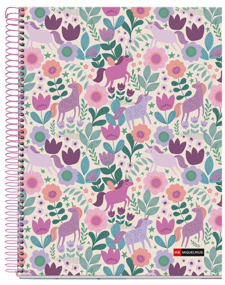 MIQUELRIUS notes A4 MAGIC UNICORN kvadratići 