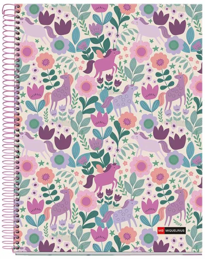 MIQUELRIUS notes A5 MAGIC UNICORN kvadratići 