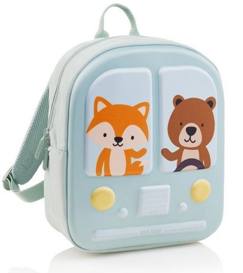 MIQUELRIUS vrtićki ranac BUS STOP - zeleni 