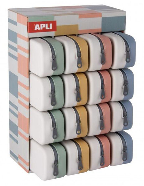 Silikonska pernica UP NORTH SIVO/ZELENA 