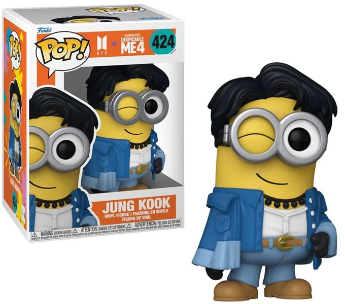 FUNKO POP! Figurica MINIONS X BTS - JUNG KOOK 