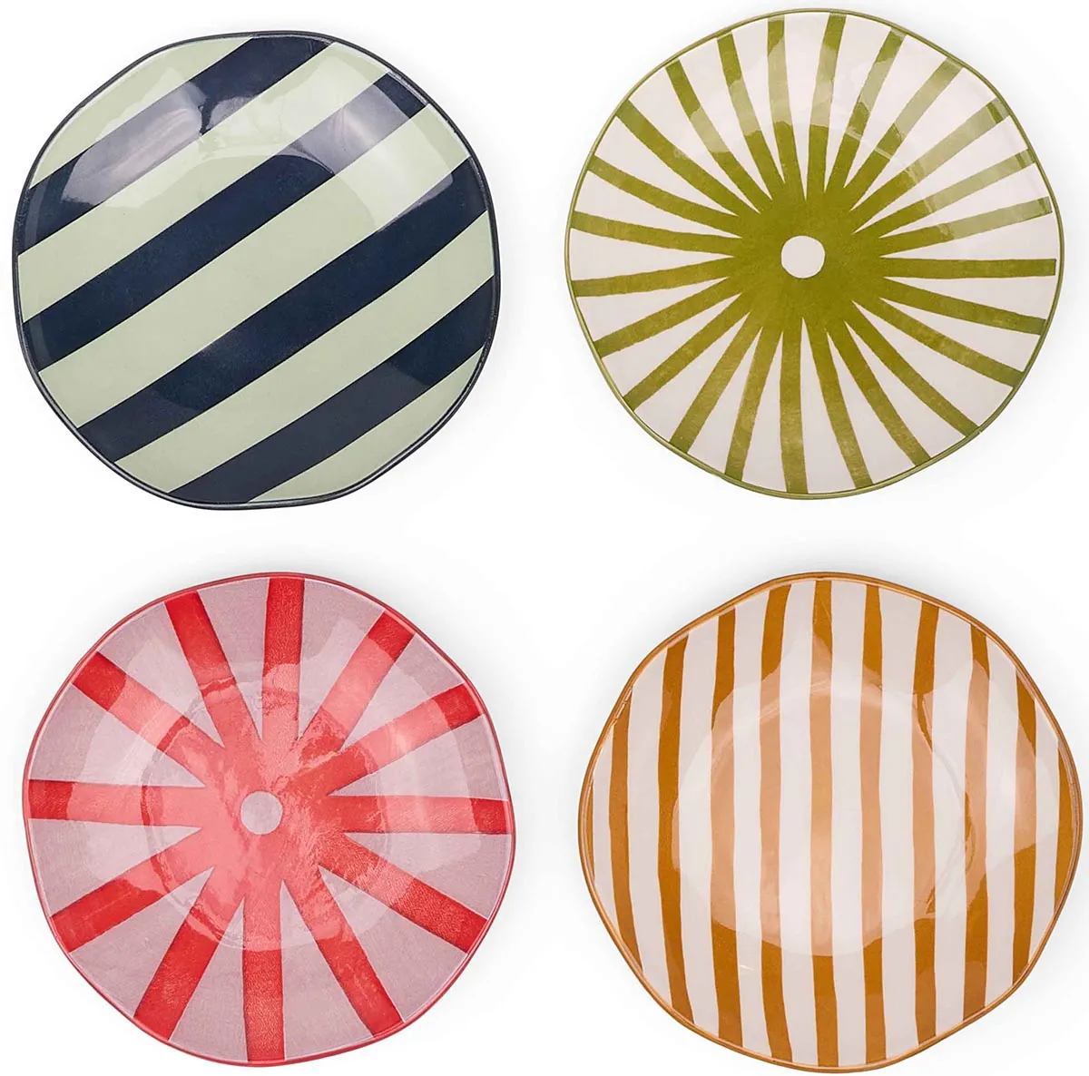 Keramički tanjirići THE MARLEY APPETIZER set od 4 