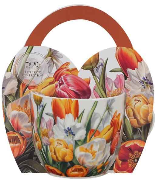 Velika šolja TULIPS u kartonskoj kesici 