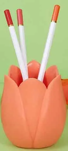 Stalak za olovke LALA narandžasti 