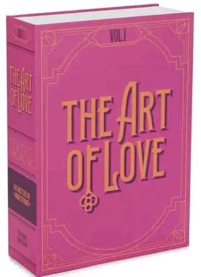 Kutija u obliku knjige THE ART OF LOVE 