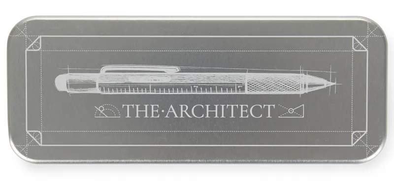 Multifunkcionalna olovka THE ARCHITECT - SREBRNA 