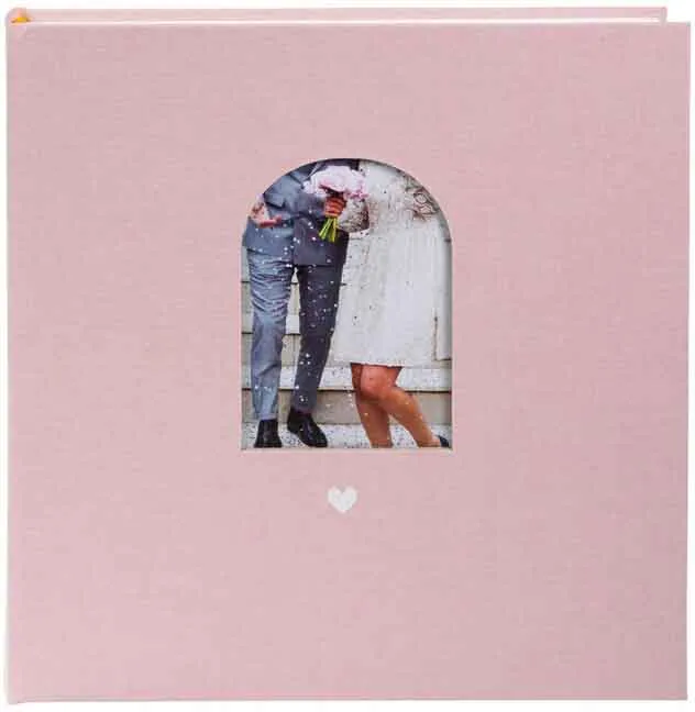 Album za fotografije WEDDING HEART MOMENTS ROSE 30x31cm 