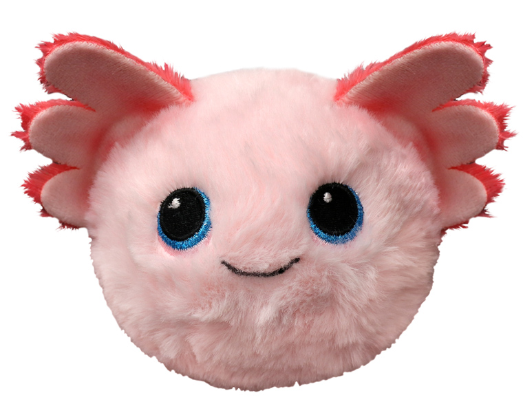 TY BEANIE BOUNCER plišana loptica PINK AXOLOTL 