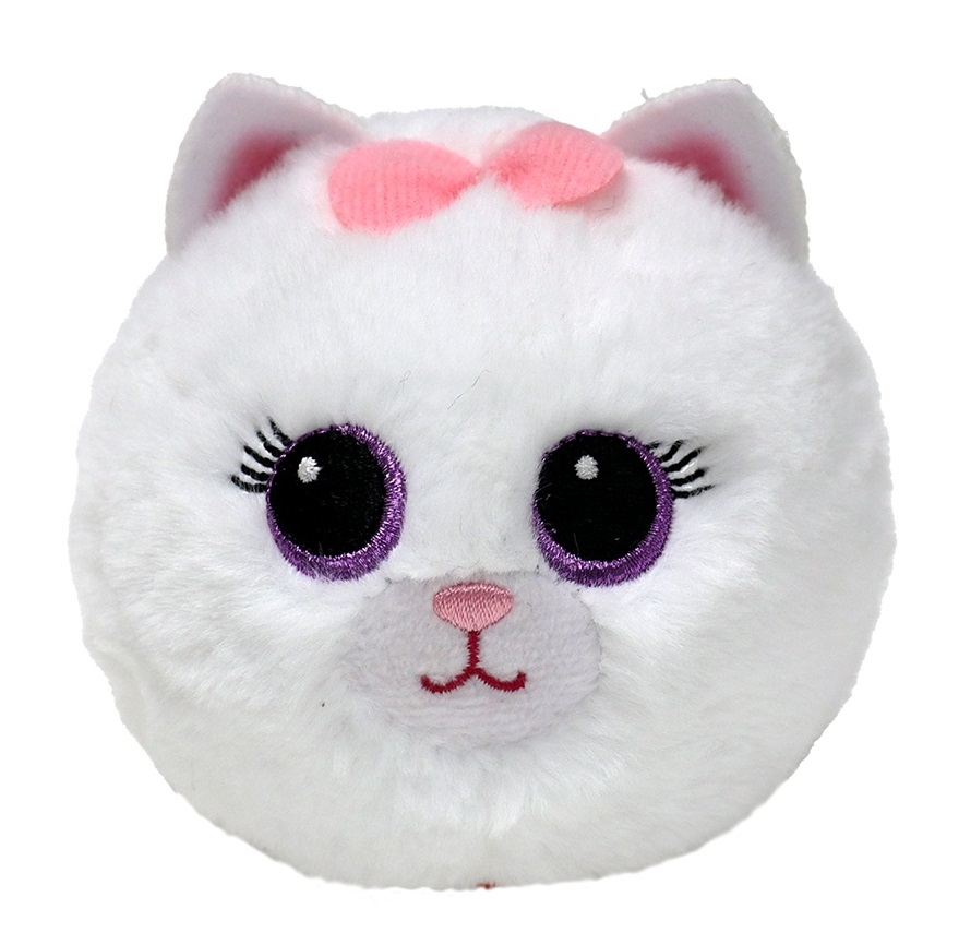 TY BEANIE BOUNCER plišana loptica BELA MACA 