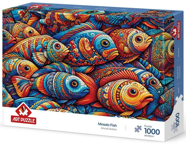 Puzzle MOSAIC FISH - 1000 kom 