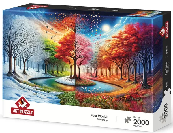 Puzzle FOUR WORLDS - 2000kom 