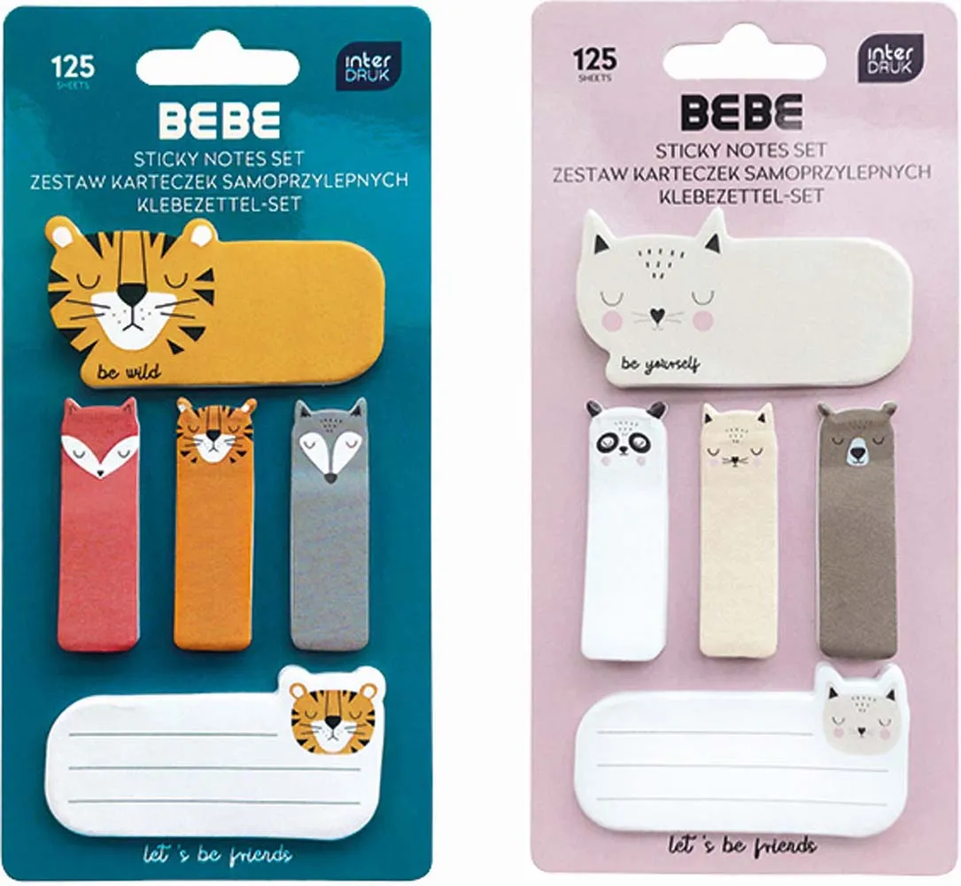 Set blokčića za poruke BEBE FRIENDS dve vrste 