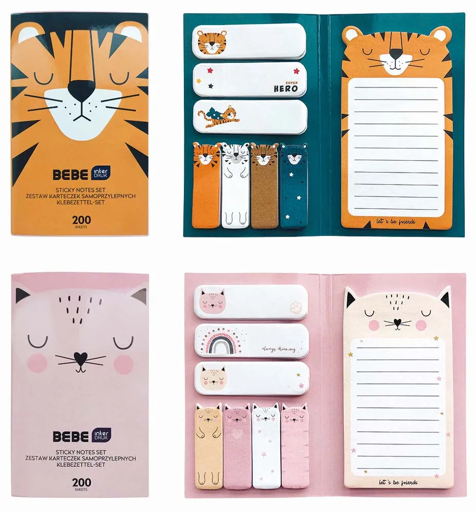 Notes BEBE FRIENDS dve vrste 